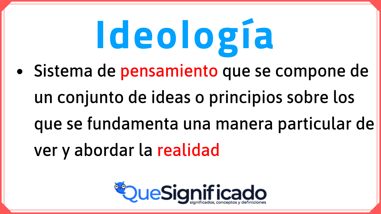 definición-de-ideología
